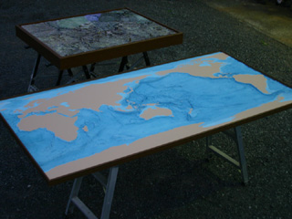 世界海底地形模型