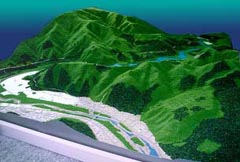 地形模型・ダム模型・山岳模型